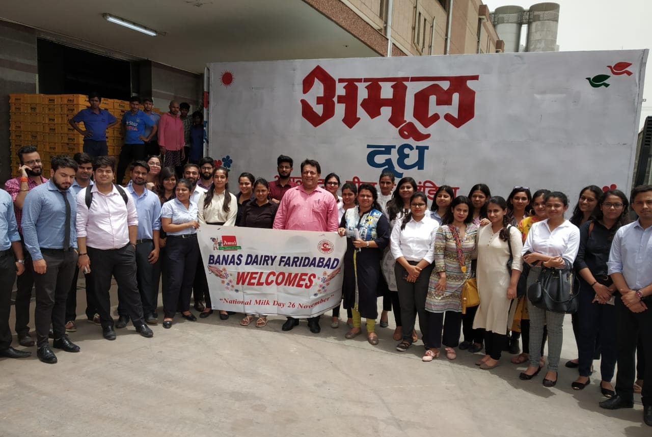 NDIM Students Visit in Amul Plant