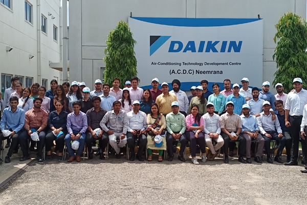 NDIM Students Visit in Daikin Plant