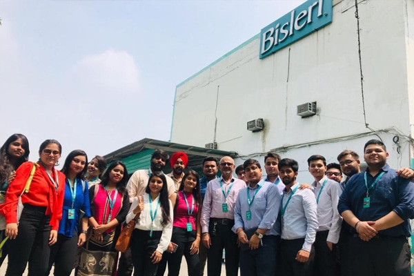 NDIM Students Visit in Bisleri