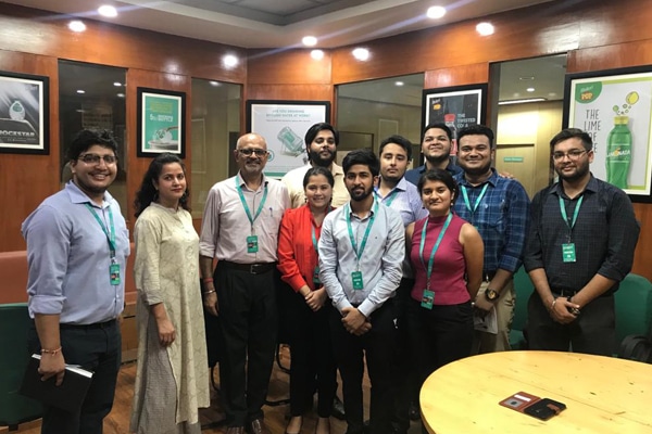 NDIM Students Visit in Bisleri